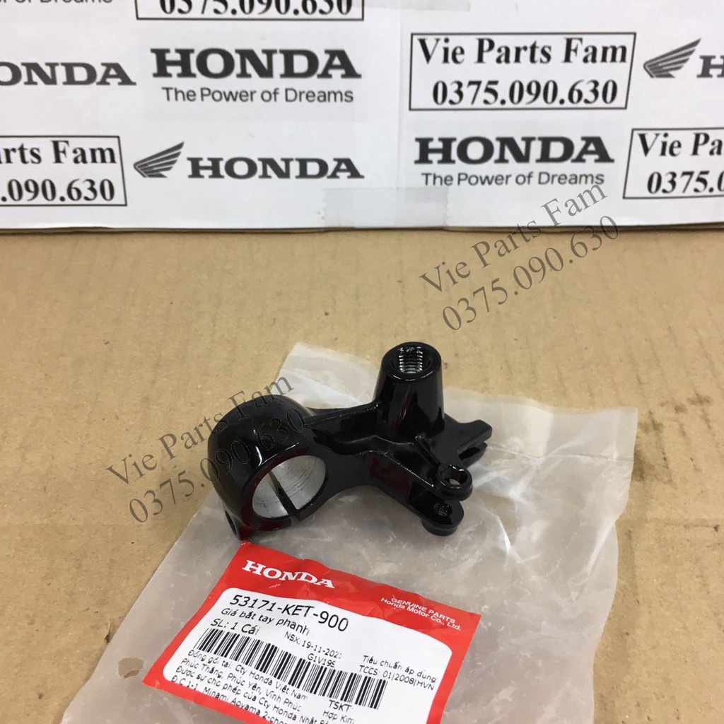 Cùm tay thắng, chân kính Wave nhỏ 2 bóng đời đầu, hàng din Honda mới 100%