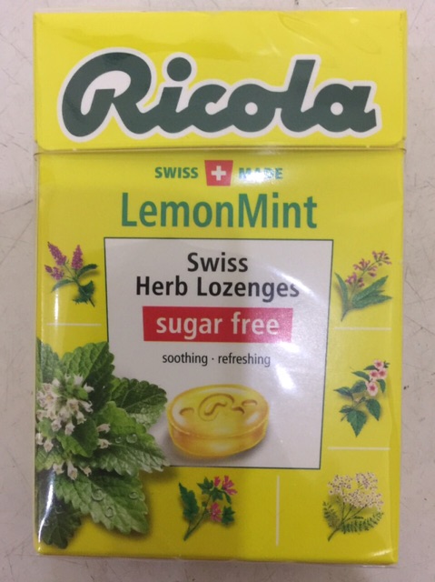 Kẹo Ngậm Thảo Dược Thiên Nhiên Ricola 40g