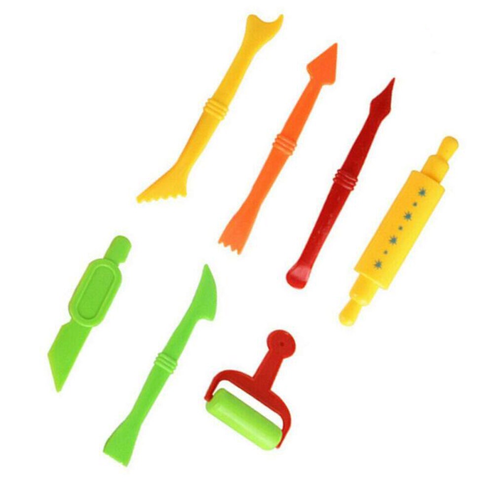 26pcs Fun Kid Play Doh Tool Set Dough Mould Mold Toy Cutter Modelling Craft Gift