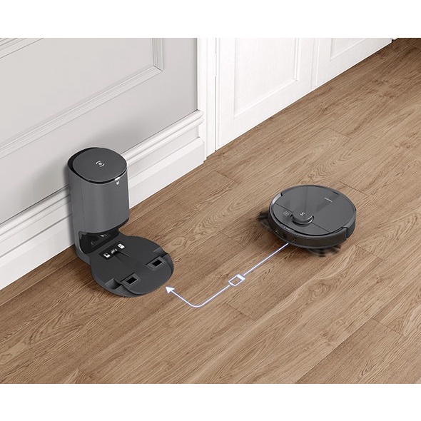 Dock sạc hút rác tự động dành cho Robot Ecovacs Deebot N8, N8 Pro,T8 Series, T9- Phiên bản quốc tế - Bảo hành 24 tháng