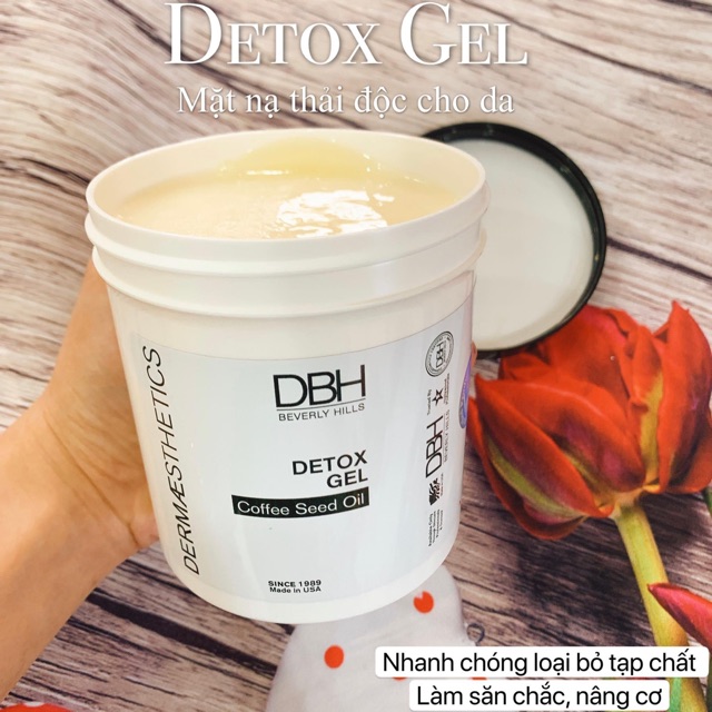 MẶT NẠ THẢI ĐỘC DA DBH [HÀNG CHÍNH HÃNG] DETOX GEL - size mini
