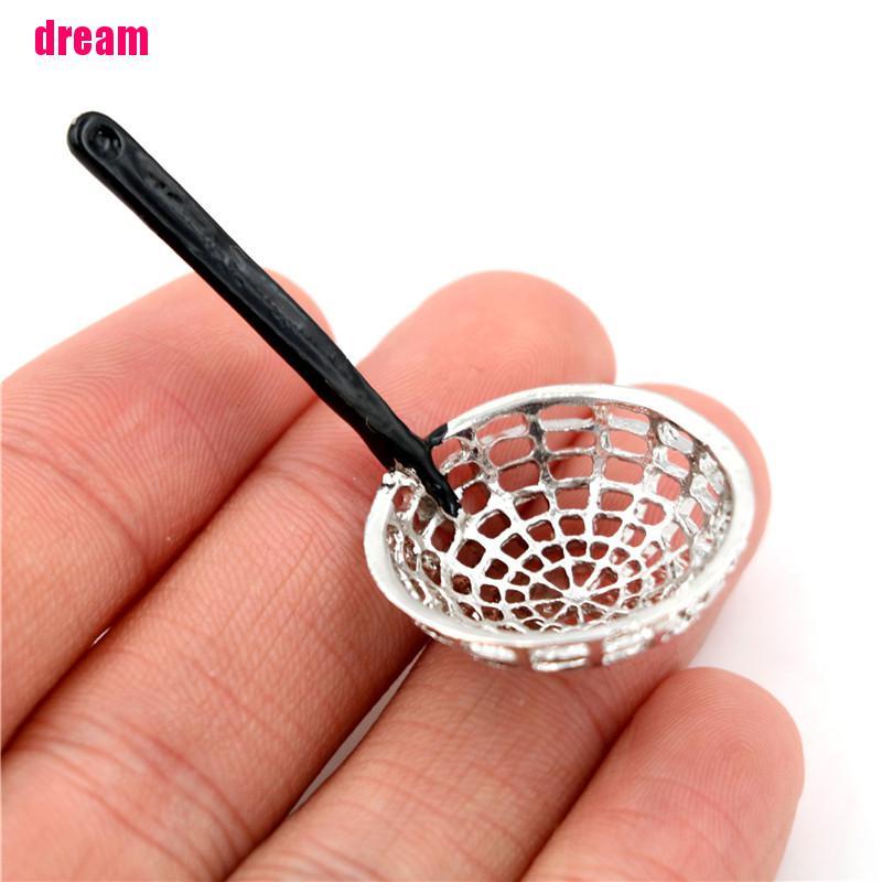 Giỏ Kim Loại 5cm Tỉ Lệ 1: 12 Trang Trí Nhà Búp Bê