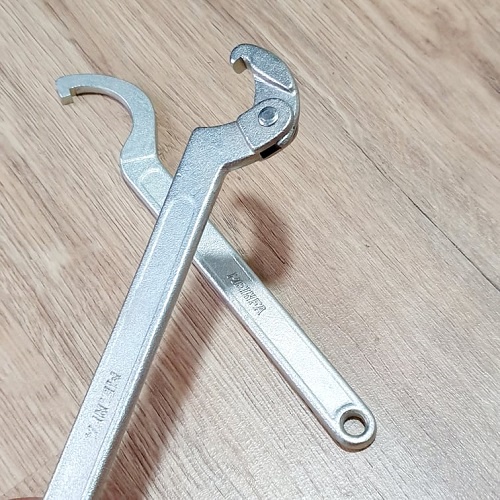 Bộ Cờ Lê Móc Cổ Xe Máy Thép Mạ Mờ 23cm Chuyên Dụng Cho Bác Thợ Sửa Chữa Xe Máy