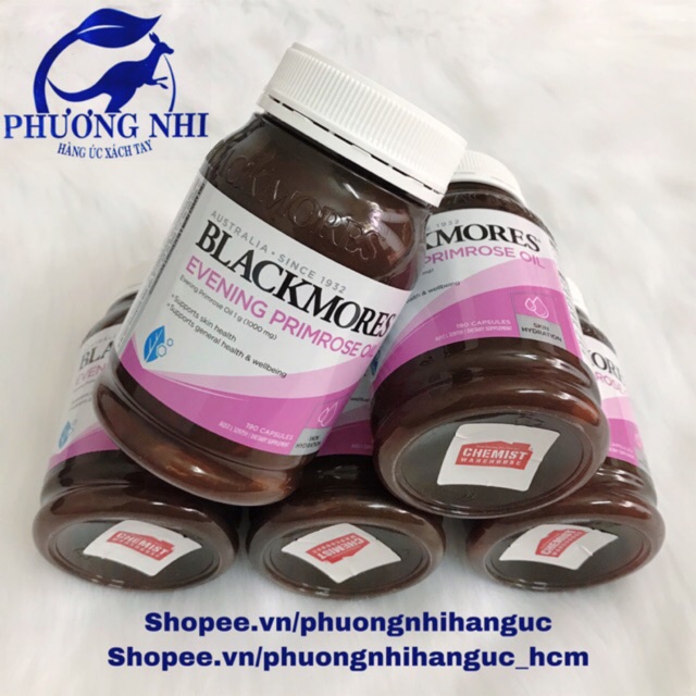 VIÊN UỐNG TINH DẦU HOA ANH THẢO (EPO) BLACKMORES - FULL BILL CHEMIST/PHARMACY | BigBuy360 - bigbuy360.vn