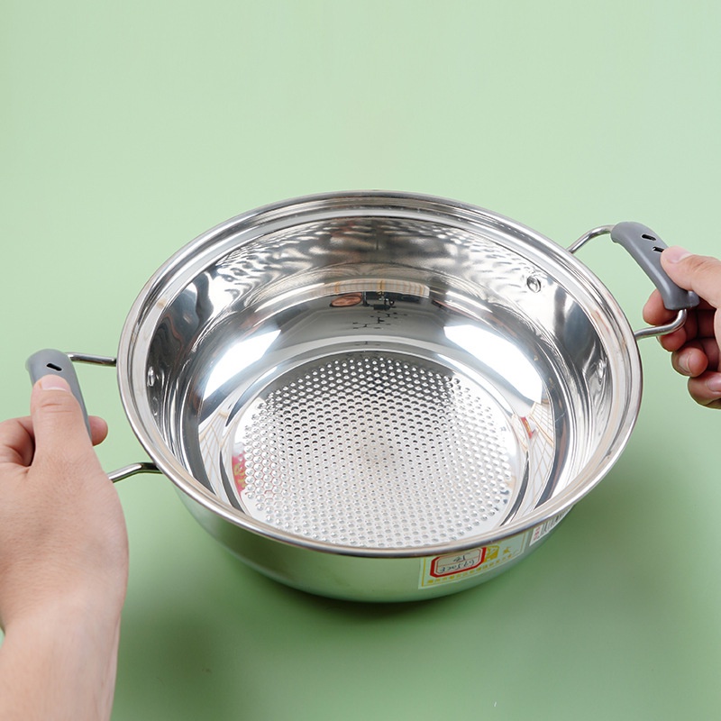 1 Cặp Vỏ Bọc Tay Cầm Nồi Chảo Chống Bỏng / Chống Trượt Bằng Silicone 3 Màu