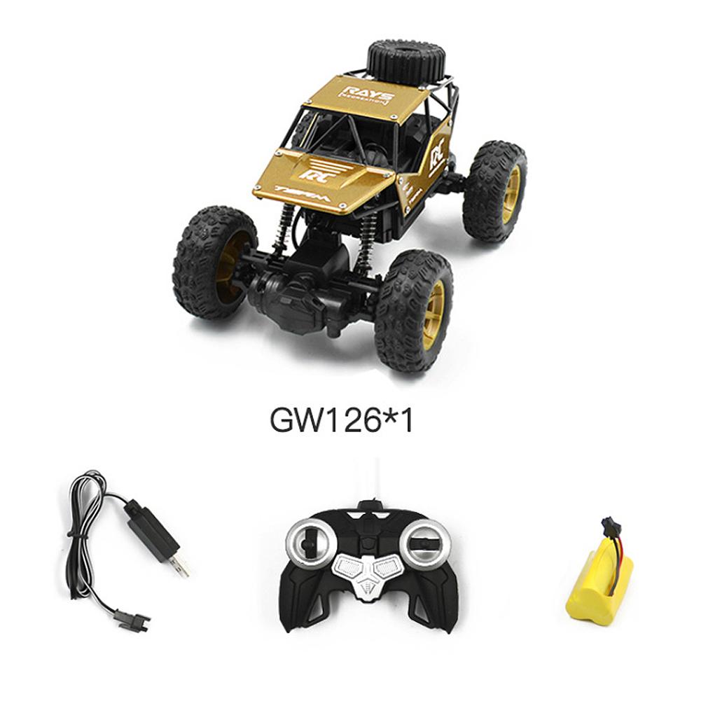 1:18 4WD RC Car 2.4G Radio Control RC Car Toys điều khiển từ xa Xe leo núi Bigfoot Car Modelfor Quà tặng trẻ em