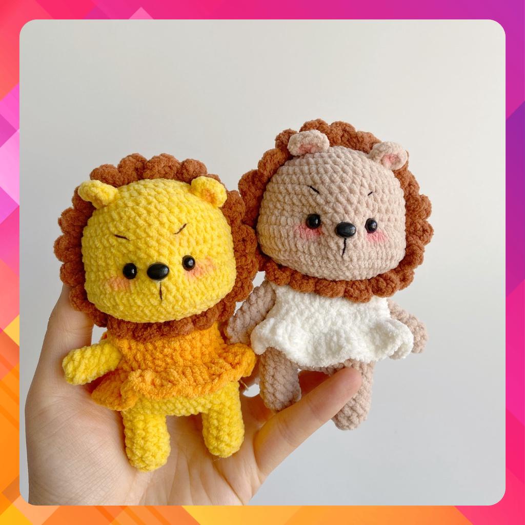 [Công Thức] 🦁 Chart Tiếng Việt chú Sư Tử siêu đáng yêu 🦁 - Yêu Handmade