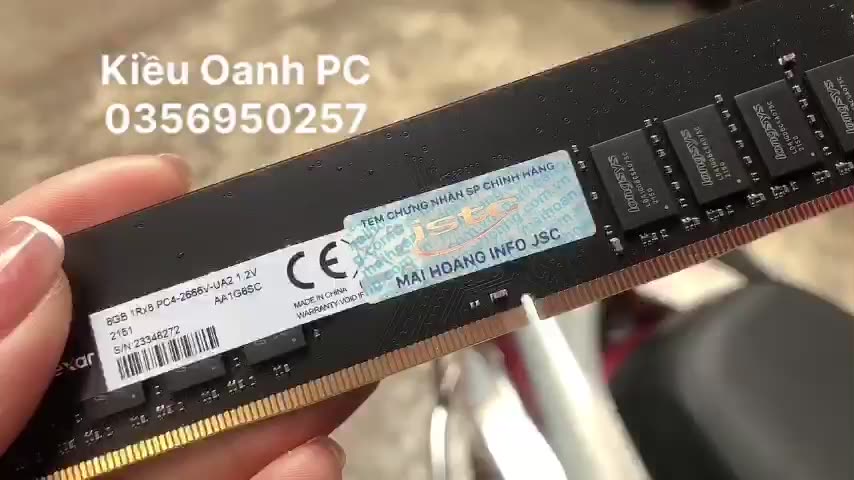 Ram Lexar DDR4 8GB 2666 / 3200 (8GB x1) Tem Mai Hoàng Phân Phối Chính hãng Bảo hành 36 Tháng | BigBuy360 - bigbuy360.vn