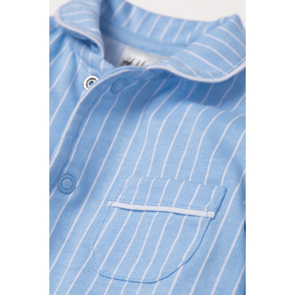 Bộ liền thân body sleep cotton không tất, đồ ngủ áo liền quần bé trai bé gái dài tay cổ bẻ, bộ yukata cho bé shop NEM