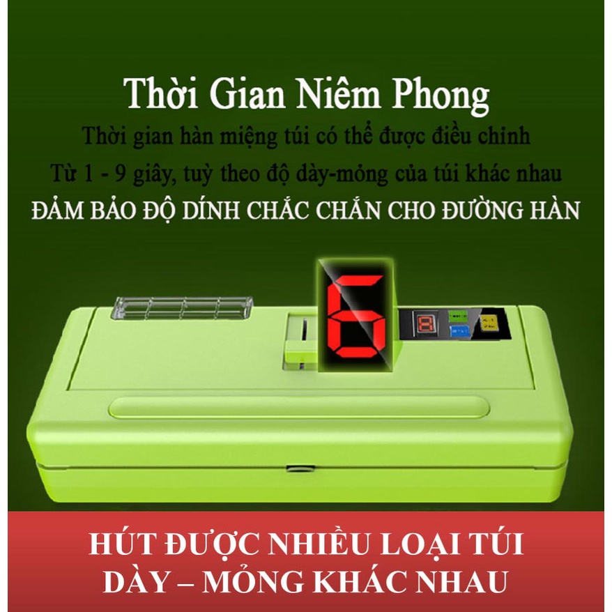 Máy Hút Chân Không Thực Phẩm P280 Không Kén Túi - Bảo hành 12 tháng