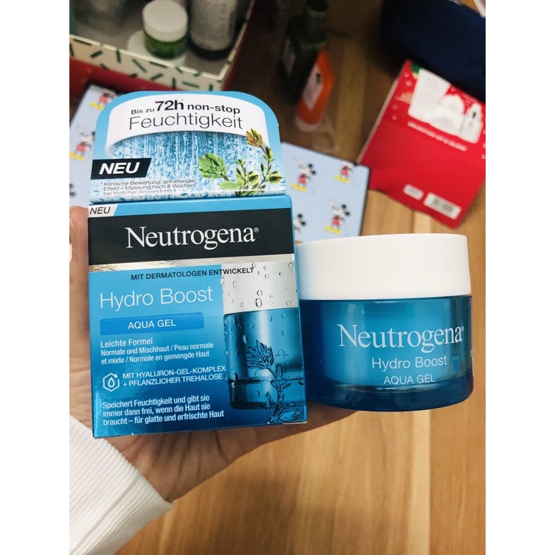 [Bill Authentic] Kem dưỡng ẩm Neutrogena Hydro Boost - 50ml (Water/Aqua Gel & Gel cream)