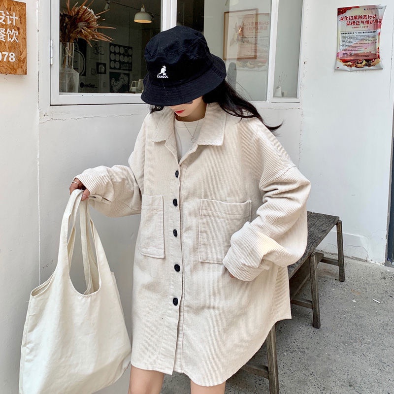 【Yuki】Áo sơ mi fom rộng có túi trước ngực siêu phong cách | BigBuy360 - bigbuy360.vn