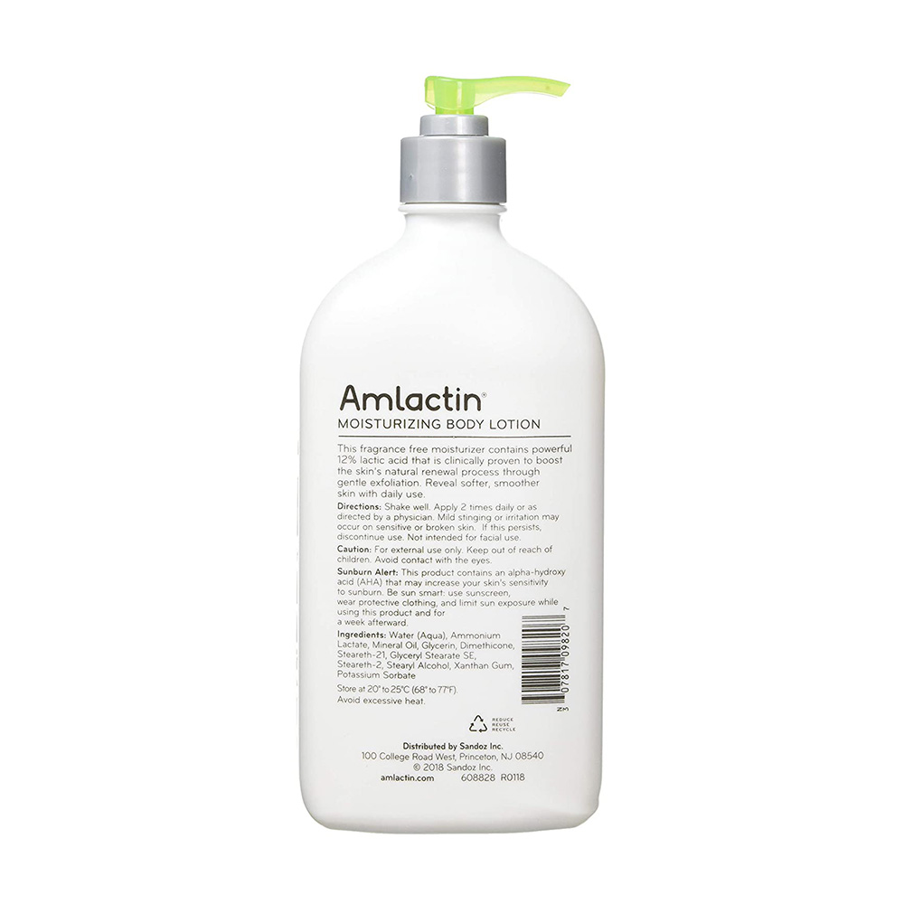Sữa dưỡng thể Amlactin Moisturizing Body Lotion 567g của Mỹ