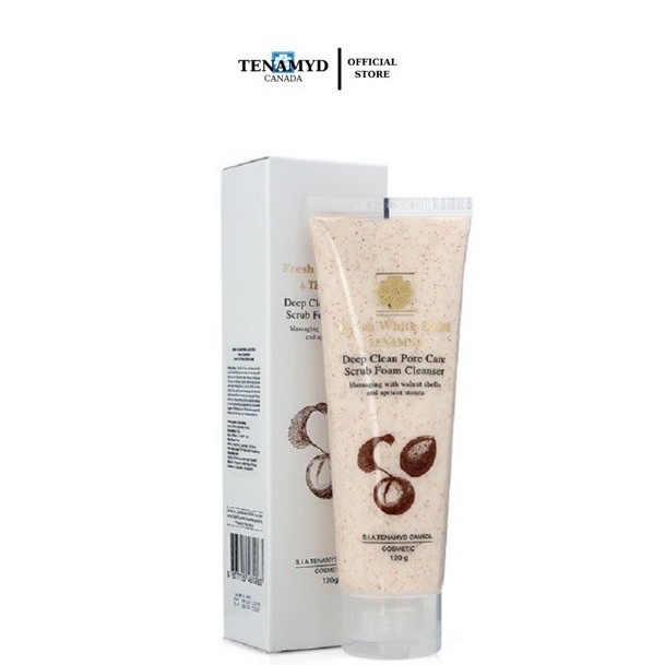 Sữa làm sạch tế bào chết - DEEP CLEAN PORE CARE SCRUB FOAM CLEANSER | BigBuy360 - bigbuy360.vn