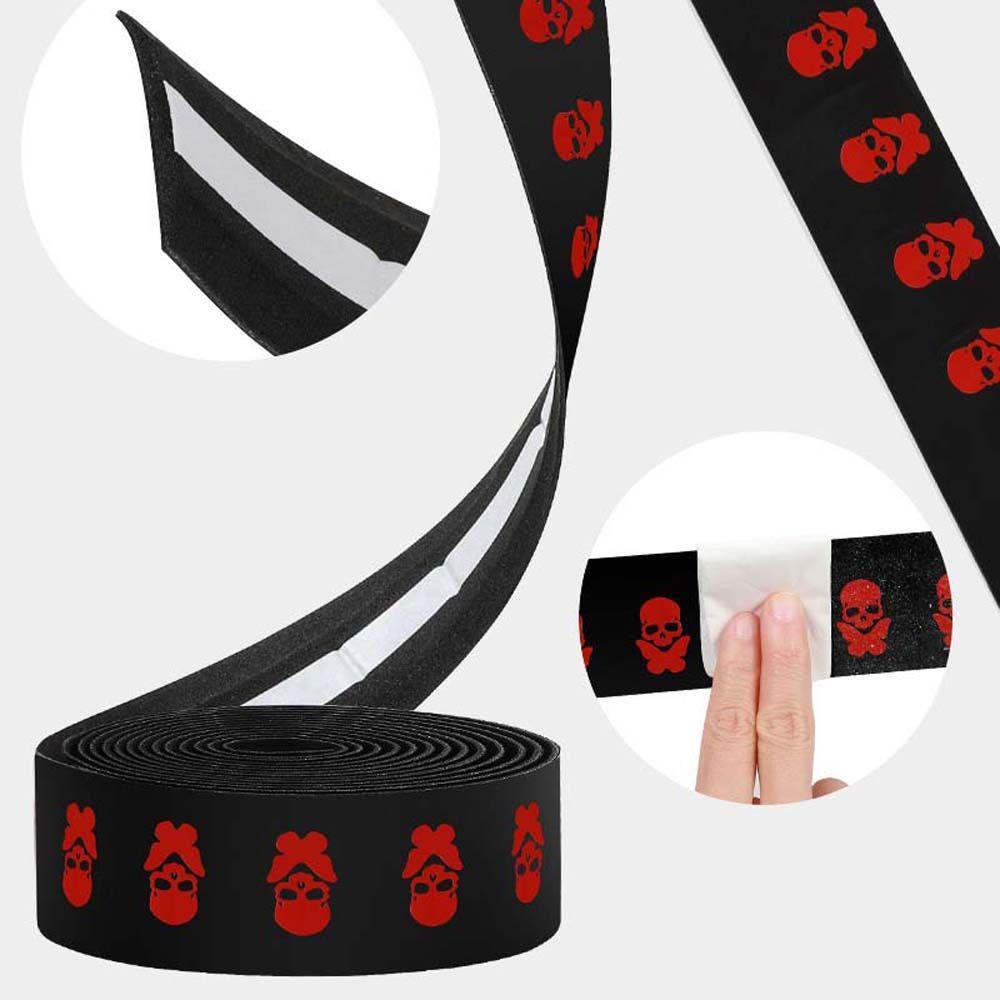 LANFY 1 Cặp Băng Quấn Tay Lái Xe Đạp Bằng EVA + PU Chống Trượt Kèm 2 Nút Chặn