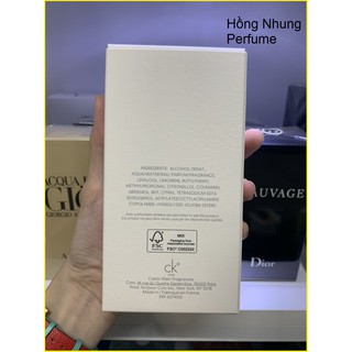 Nước hoa unisex CK One EDT 100ml