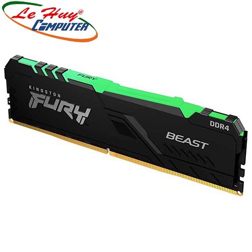 Ram Máy Tính Kingston Fury Beast RGB 16GB (1x16GB) DDR4 3200MHz (KF432C16BB1A/16)