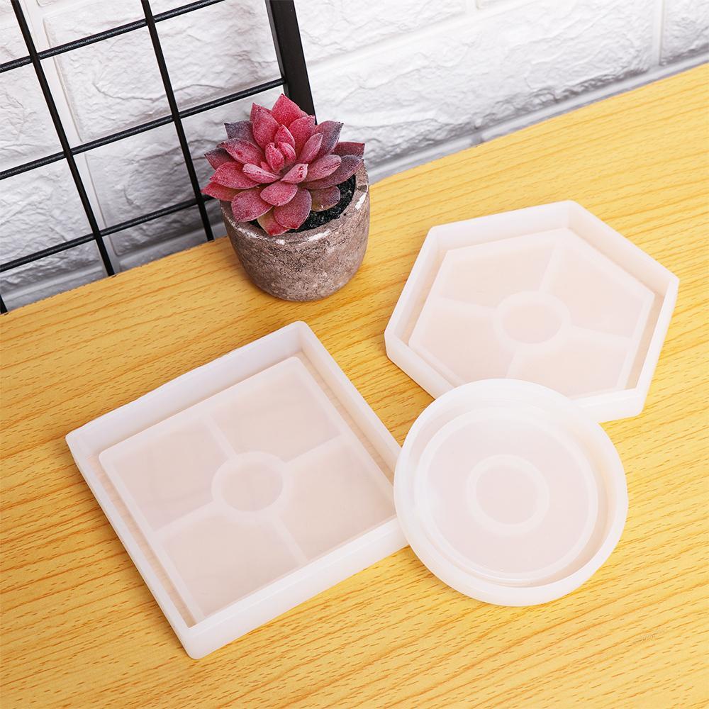 Khuôn Silicone Làm Đồ Thủ Công Hình Học DIY