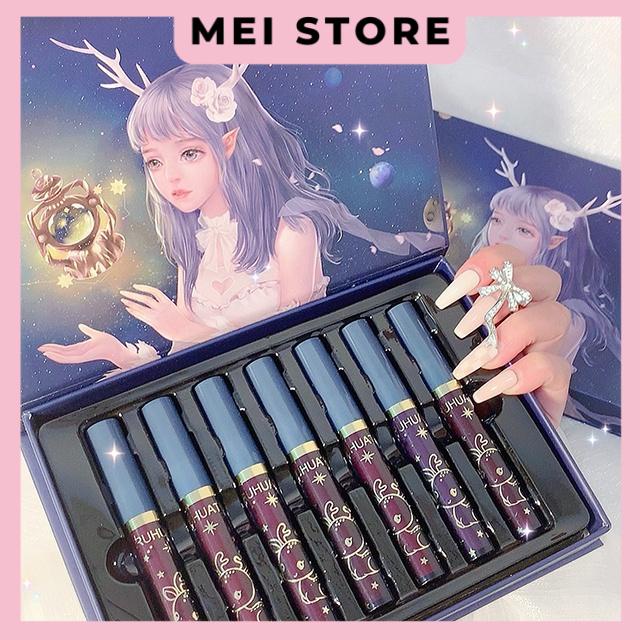 Set 7 Cây Son Ruhuotuo Cô Gái Mặt Trăng