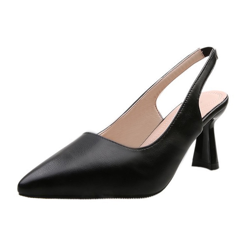 Giày Cao Gót 23cm Mũi Nhọn Thời Trang Công Sở Thanh Lịch Cho Nữ