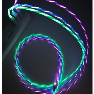 Dây sạc phát sáng led bảo hành 3 tháng 1 đổi 1