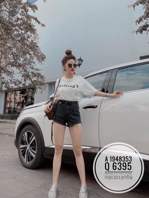 QUẦN SOOC JEAN TÚI NẮP