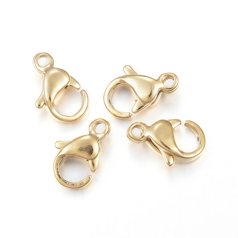 Set 5-20 móc khóa càng cua bằng thép không gỉ 304 làm đồ trang sức thủ công