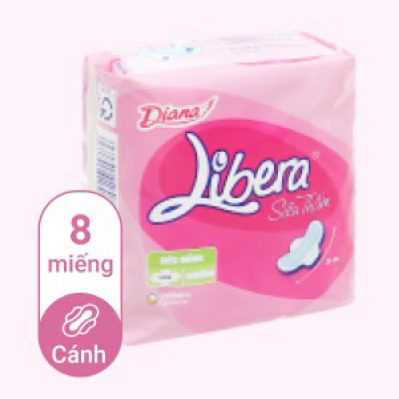 băng vệ sinh diana libera 8 miếng có cánh