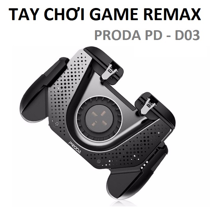 Tay cầm chơi game tích hợp quạt tản nhiệt Remax Proda Kroos PD-D03