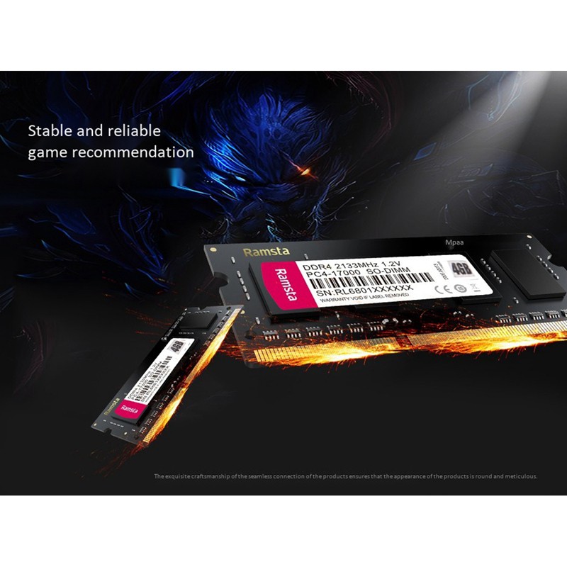 Bộ Nhớ Ram Cho Notebook Ddr4 2666 4g | BigBuy360 - bigbuy360.vn