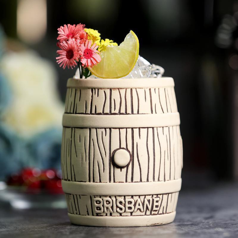 Ly Thủy Tinh Uống Cocktail Tiki Tiki Tikimug Sang Trọng Kính