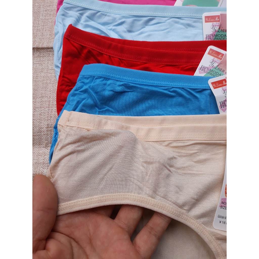 Quần lót nữ big size 3XL 4XL chất coton thun lạnh Q8008 cạp trễ thấp mềm mát cho người 60kg 100kg 90kg 70kg 80kg mặc vừa
