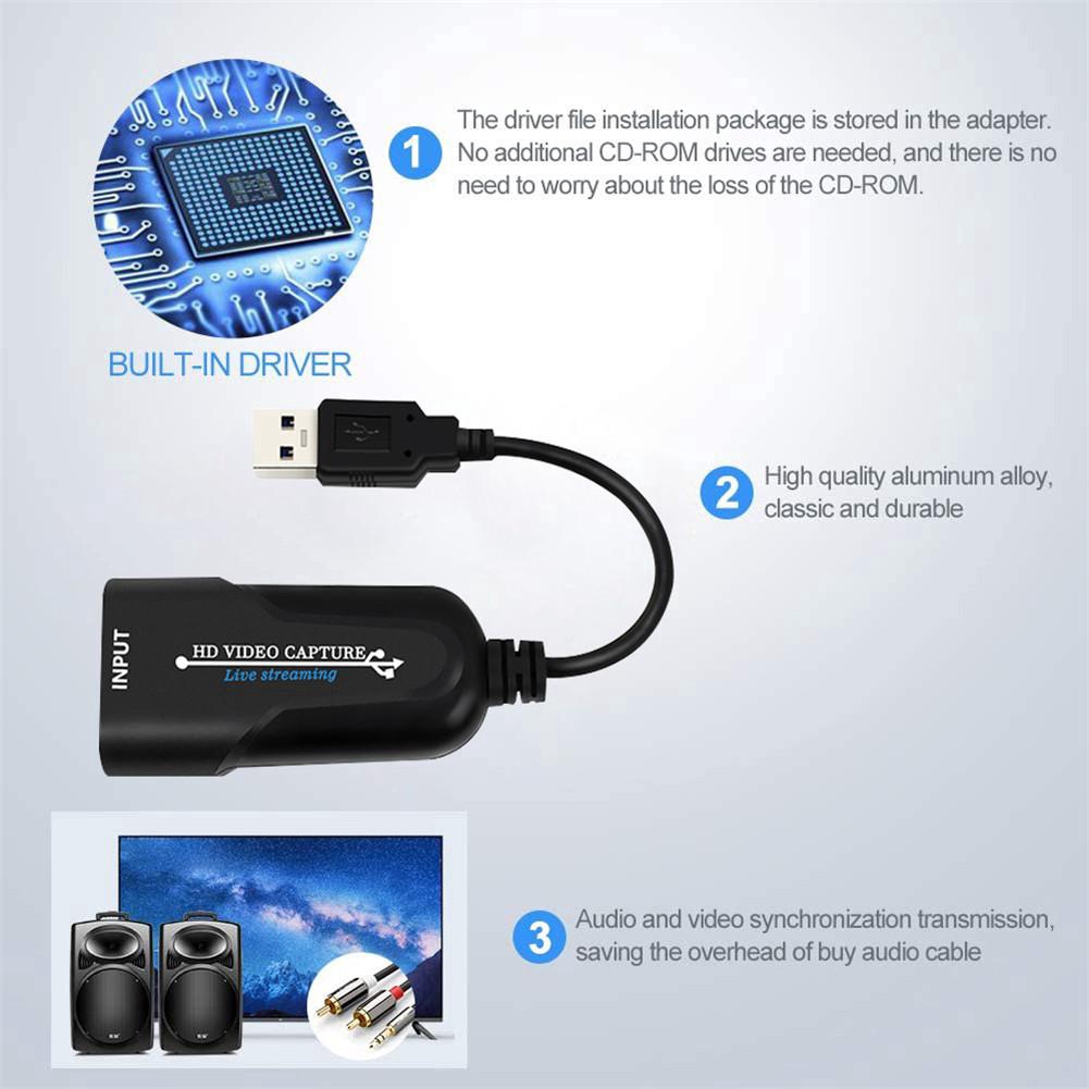 Cáp chuyển đổi hình ảnh mini USB 3.0 sang HDMI cho xem phim chơi game