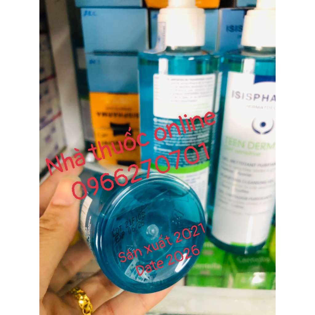 Gel rửa mặt da nhạy cảm giảm nhờnngừa mụn ISIS Pharma Teen Derm Gel Sensitive 250ml