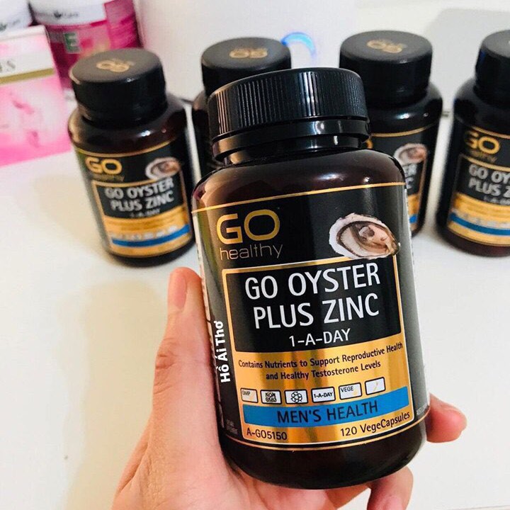 Tinh chất Hàu GO Oyster Plus Zinc - 120 viên