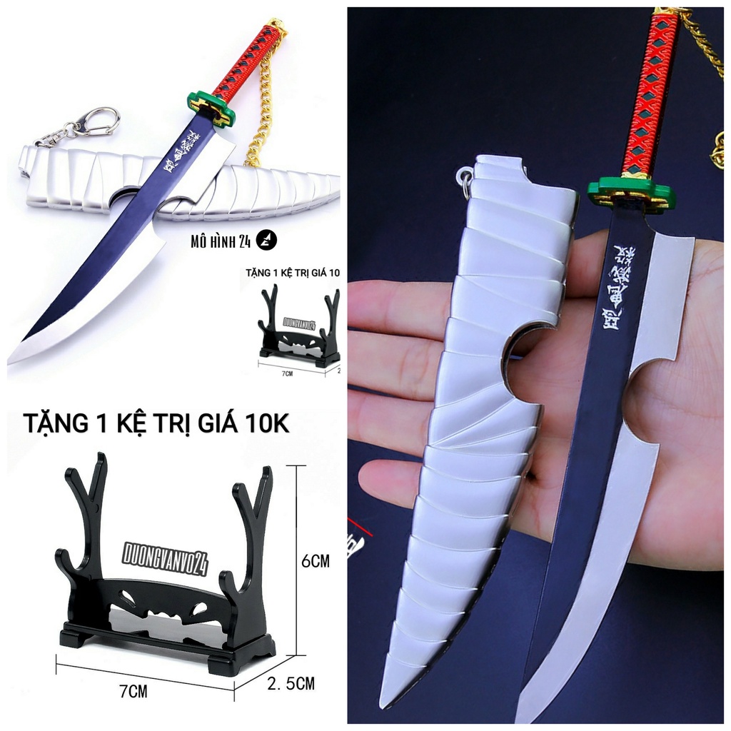 Mô hình Móc khóa kiếm katana các nhân vật trong Kimetsu no Yaiba anime figure demon slayer đại trụ cột diệt quỷ