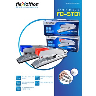 ⚡Giá sỉ bán buôn⚡[HOT] Bấm kim số 3 Flexoffice FO-ST01