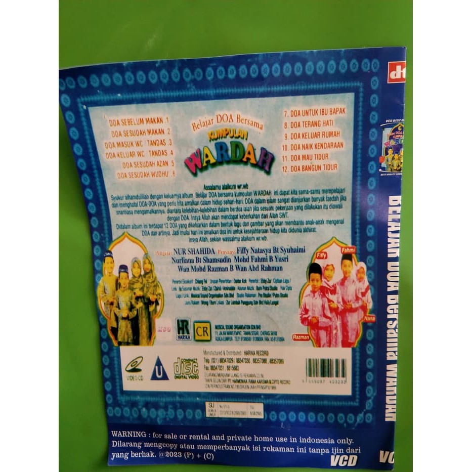 Đĩa Dvd Bài Tập Cầu Nguyện Cho Bé