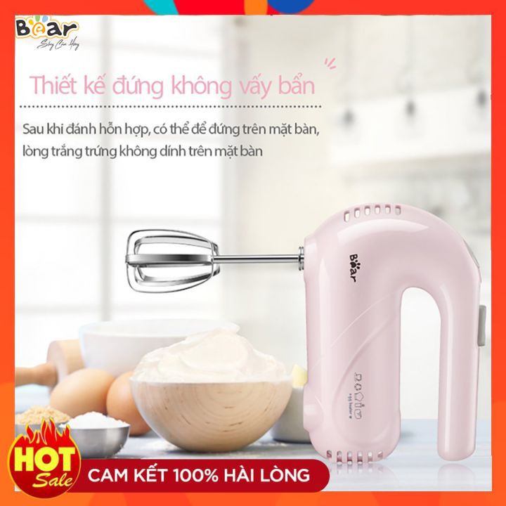 Máy Đánh Trứng Cầm Tay Mini, Máy Đánh Kem, Bảo Hành 18 Tháng