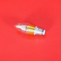 Bộ 3 bóng đèn LED C35 4w hình quả nhót đổi màu đui E27