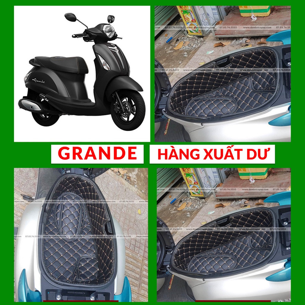 Lót Cốp Da Chống Nóng Chống shock - YAMAHA  GRANDE 2019-2022-Giá Tận Xưởng-Có Túi Giấy Tờ