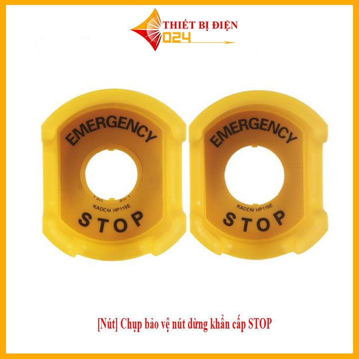 Chụp bảo vệ nút dừng khẩn cấp STOP