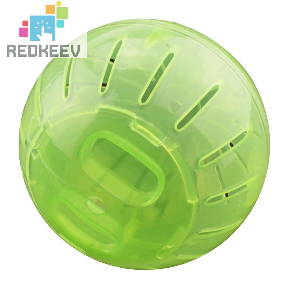 Bóng lăn nhựa 12cm dùng chạy vận động dành cho chuột hamster