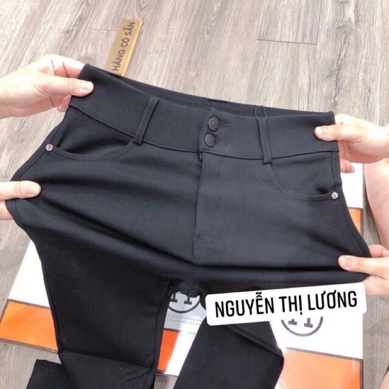 BIGSIZE QUẦN LEGGING HỘP CAM CHỮ H - 13236