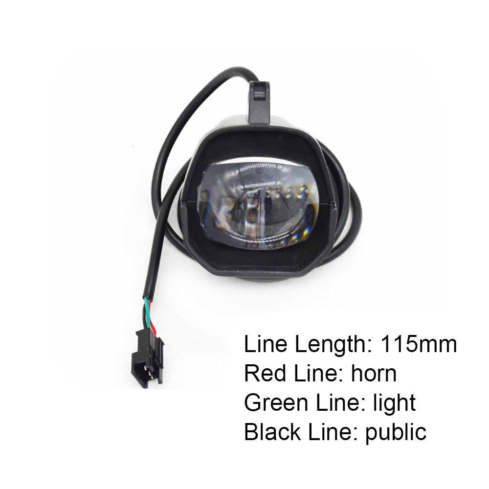 Đèn Pha LED 2 Trong 1 48V / 60V Cho Xe Đạp Điện