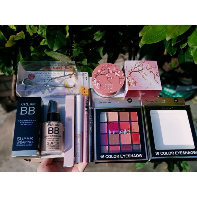 Bộ trang điểm từ 7 đến 12 món/ makeup/son