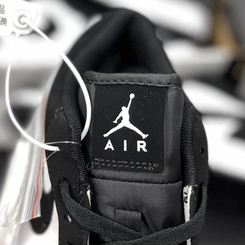Giày jordan panda giày nike jordan cổ thấp jd1 đen trắng thể thao nam nữ giá rẻ full box G03 🕦