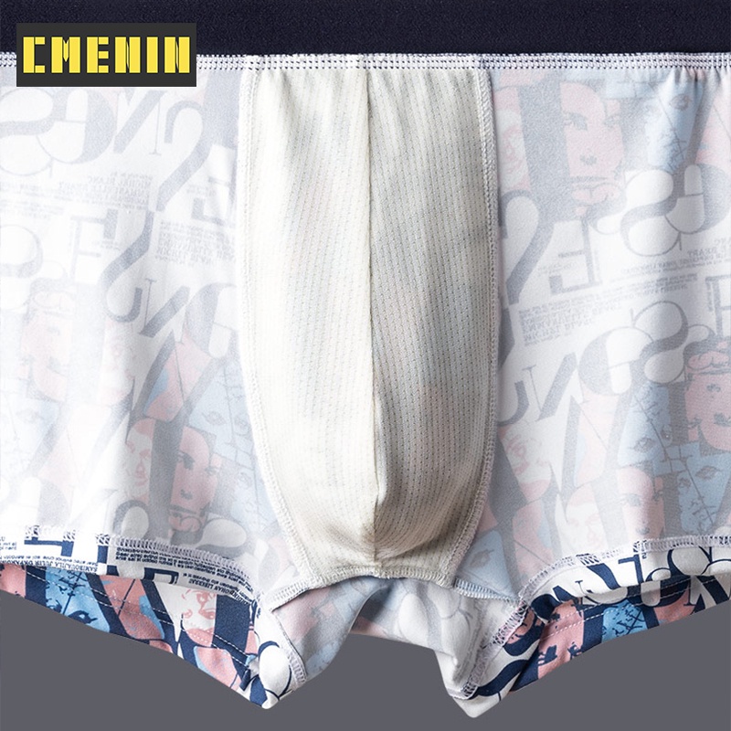Set 4 Quần Lót Boxer Thoáng Khí Quyến Rũ Cho Nam M9401-4Pcs