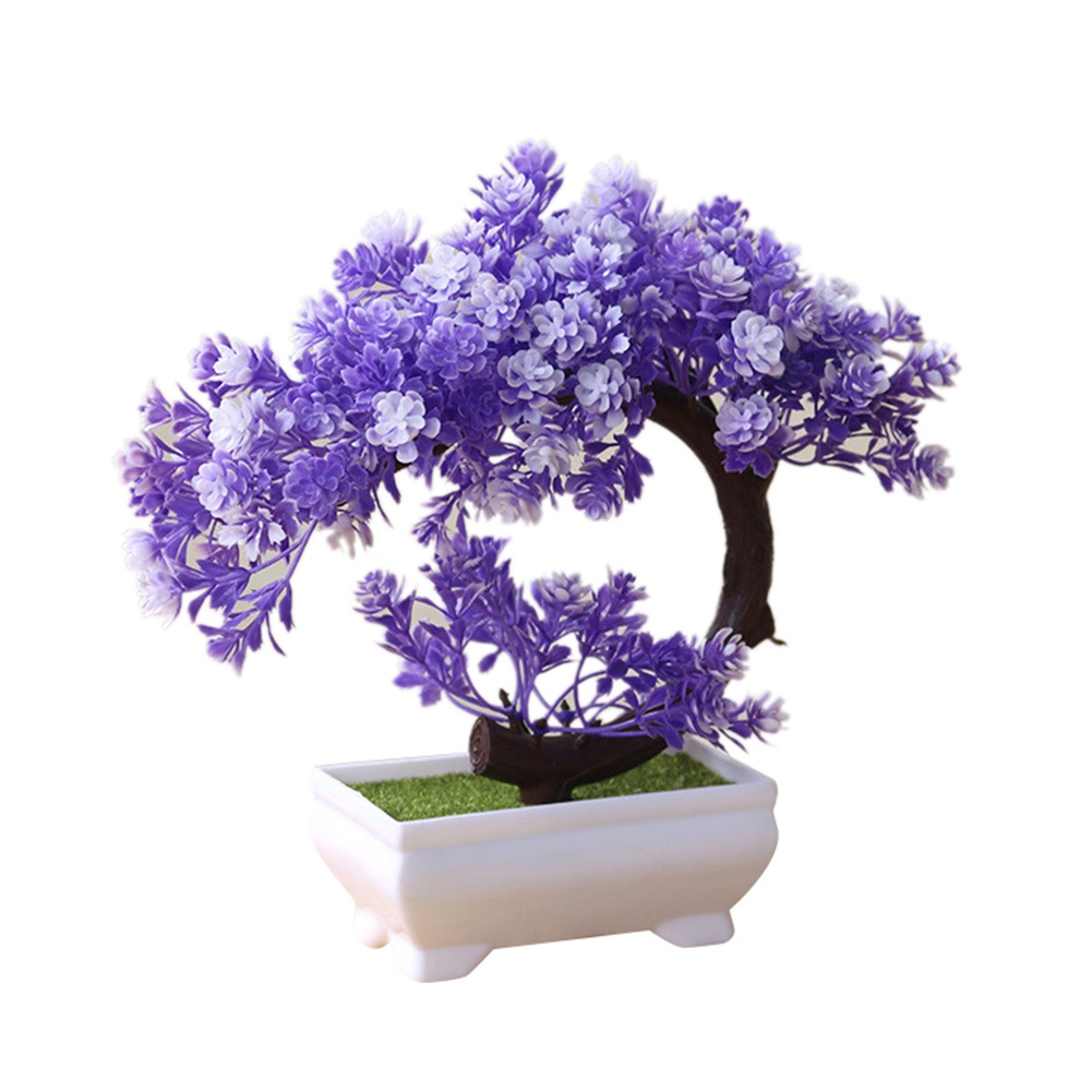 Chậu cây bonsai giả để bàn trang trí nhà cửa