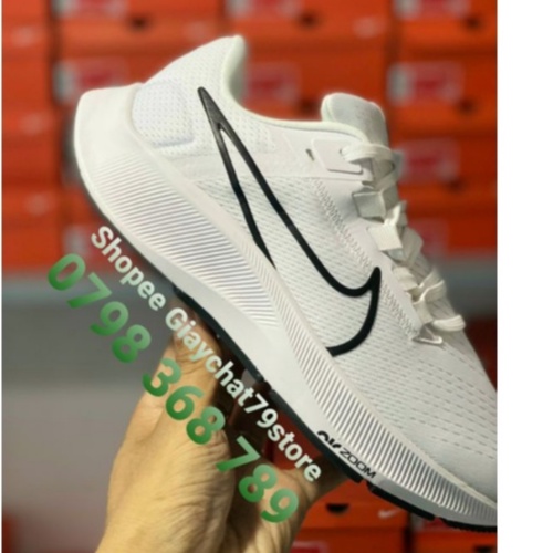 Giày Nike Running Air Zoom Pegasus 38 White Nam/Nữ  CW7356 - 100  GIAYCHAT79STORE